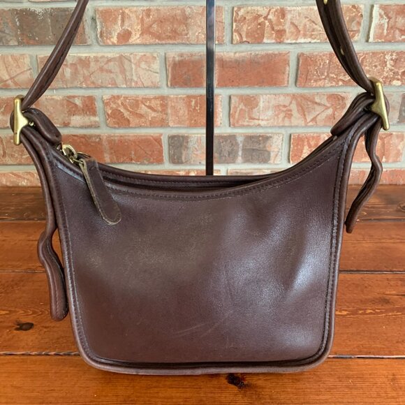 Coach Janice Riccardi Disanto Legacy Vintage 9950 USA Leather Cross Body Purse - Picture 2 of 13